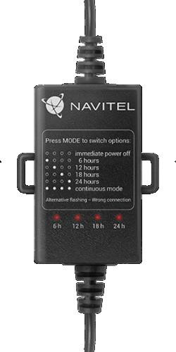 Alimentazione della modalità per parcheggio Navitel Smartbox Max USB-C na mini-USB