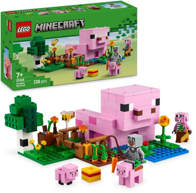 Set costruzioni LEGO Minecraft 21268 - Dom prosiaczka