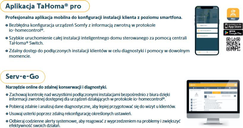 Zestaw Somfy Elixo 3S+ IO Comfort Pack do 600kg bram przesuwnych