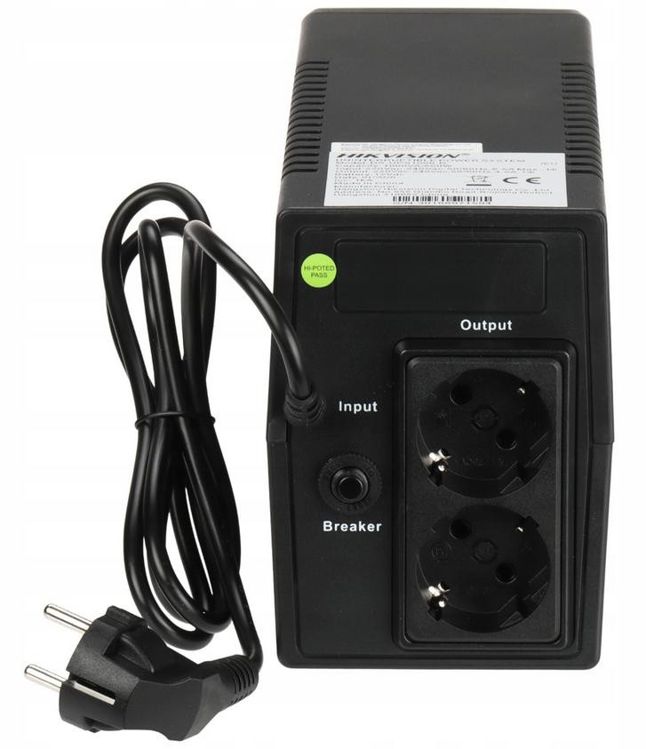 фото Лінійно-інтерактивне ДБЖ Hikvision DS-UPS1000-R 1