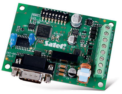 SATEL INT-RS Plus interfejs RS-232/485 do integracji central INTEGRA z systemami zewnętrznymi SATEL INT-RS Plus interfejs RS-232/485 do integracji central INTEGRA z systemami zewnętrznymi