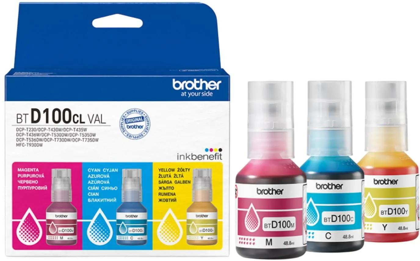 Kit completo tupzy Brother BTD100CLVAL