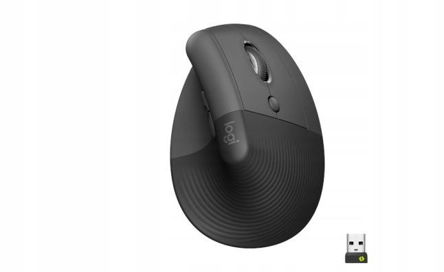 Bezdrôtová myš Logitech Lift 910-006473 – 4000 DPI, grafitová