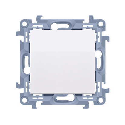 contatto SIMON 10 Modulo bianco Interruttore / Raccordo di giunzione 1-BIEGUNOWY SAMOMORSETTOI 10AX 250V