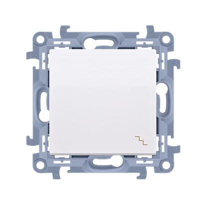 contatto SIMON 10 Modulo bianco Interruttore / Raccordo di giunzione UNIVERSALE "SCHODY" SAMOMORSETTOI 10AX 250V