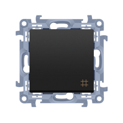 contatto SIMON 10 Modulo nero MAT Invertitore per comando luci MORSETTOI A VITE 10AX 250V
