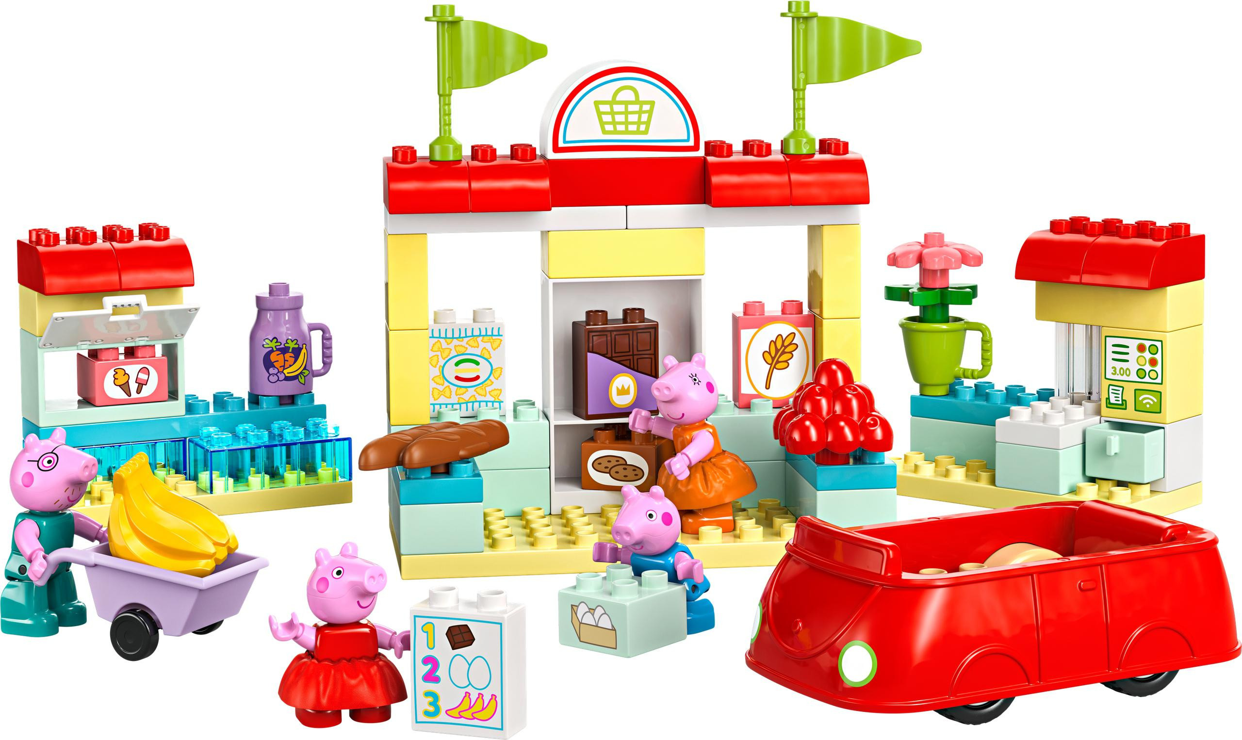 Set costruzioni LEGO Duplo - Peppa i supermarket