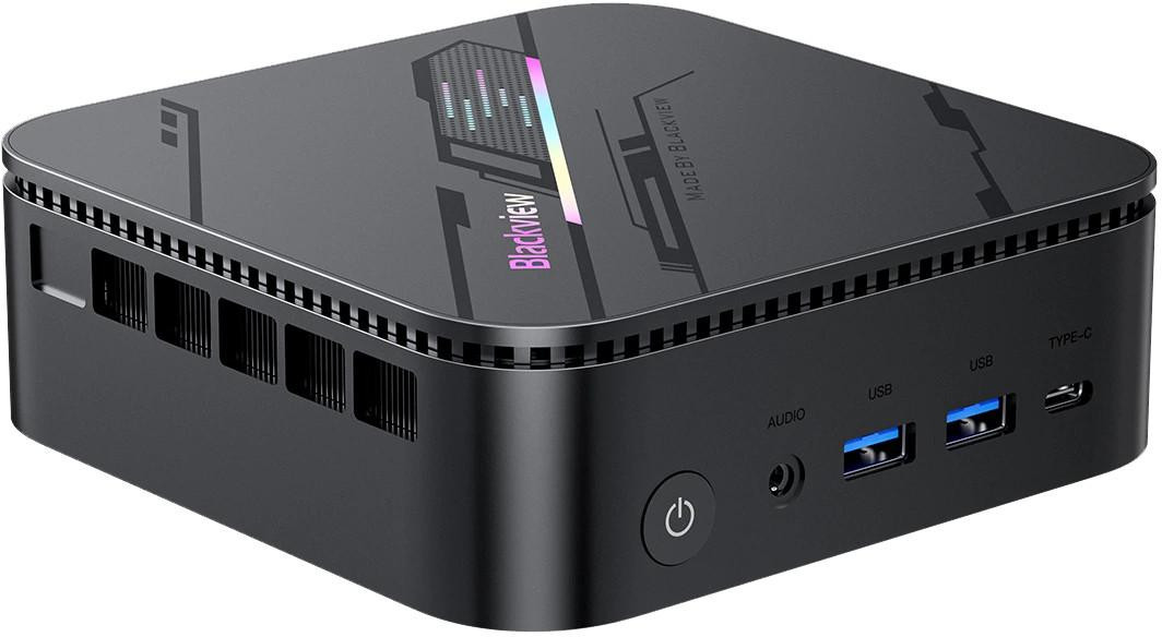 Mini PC Blackview MP100 Ryzen 5-7430U/16GB/SSD512GB/Win11Pro grigio
