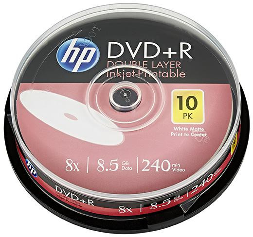scheda DVD+R DL Verbatim HP Printable cake box ( 10 pz )