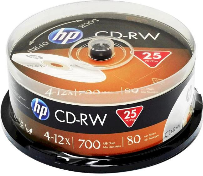scheda CD-RW Verbatim HP cake box ( 25 pz )