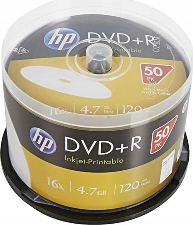 scheda DVD+R Verbatim HP Inkjet-Printable spindle ( 50 pz )