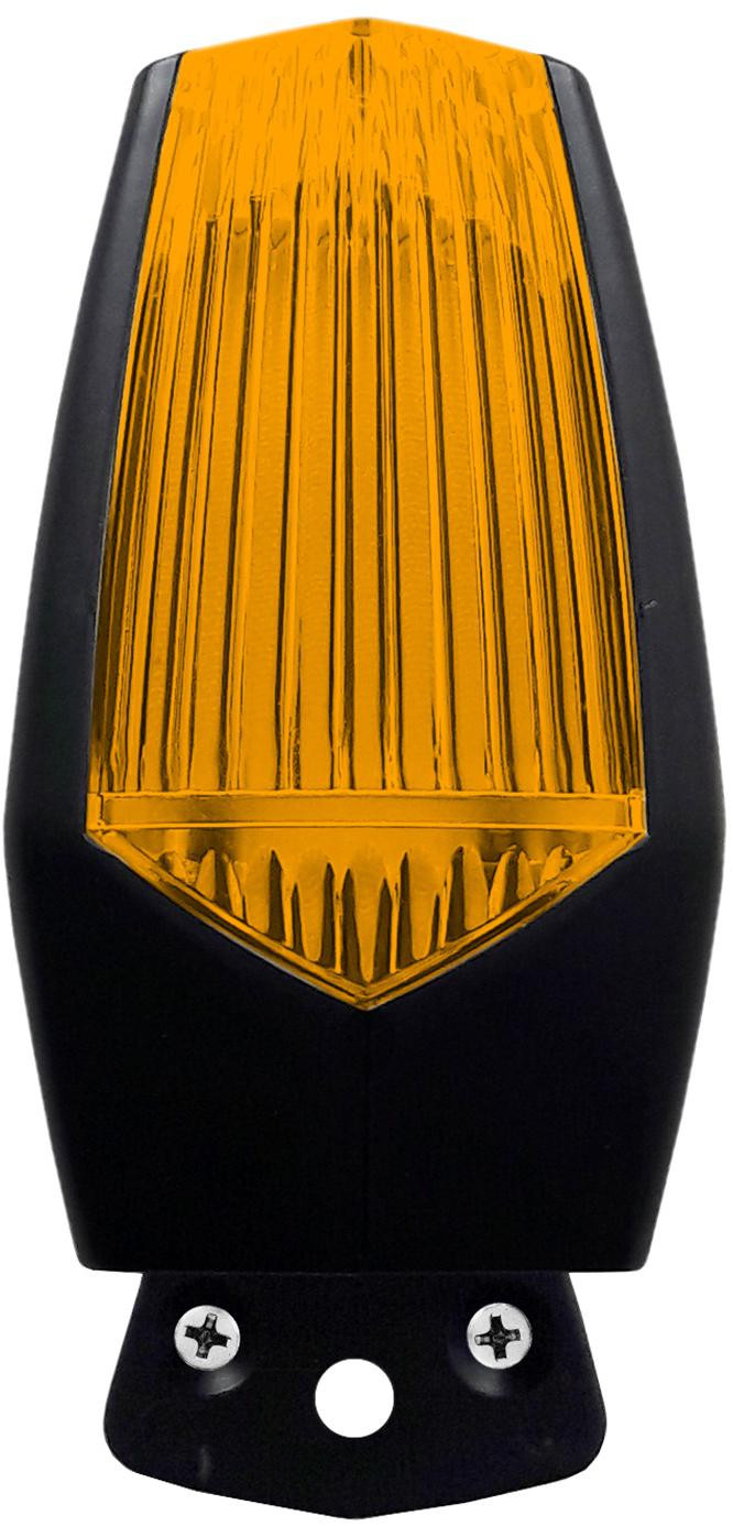 Lampa ostrzegawcza Motorline MP205 pomarańczowa LED 12-230V z uchwytem (001PLM10918012)