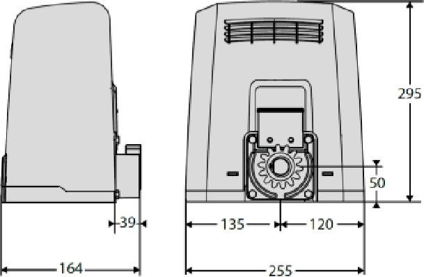 Zestaw BFT DEIMOS ULTRA BT B400 EE KIT do 400kg bram przesuwnych