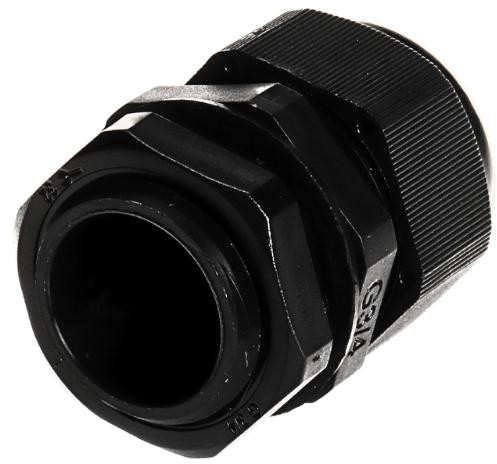 Káblová priechodka Delta G3/4-BLACK IP68 – pohľad z boku