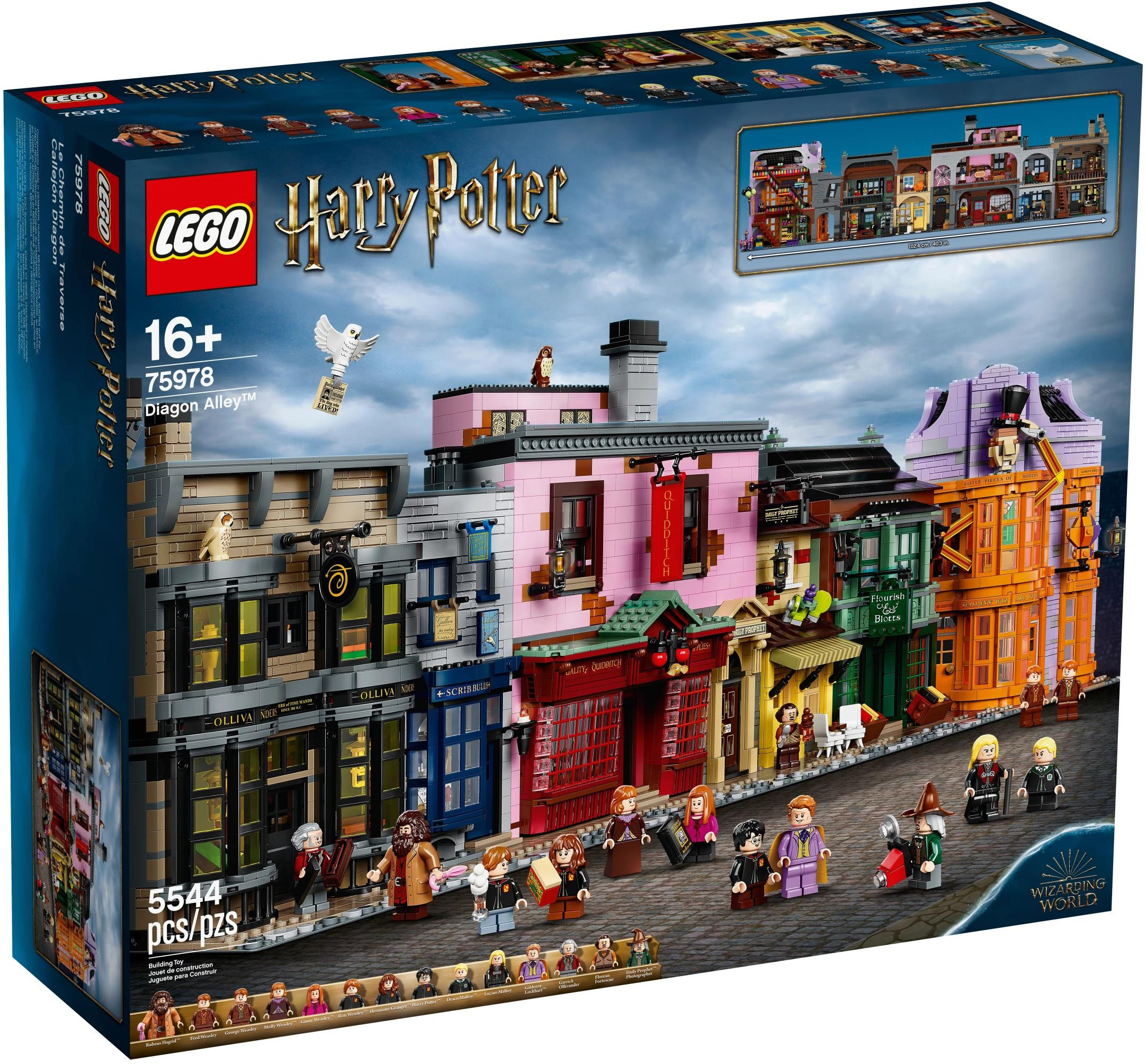Set Costruzioni LEGO Harry Potter Diagon Alley