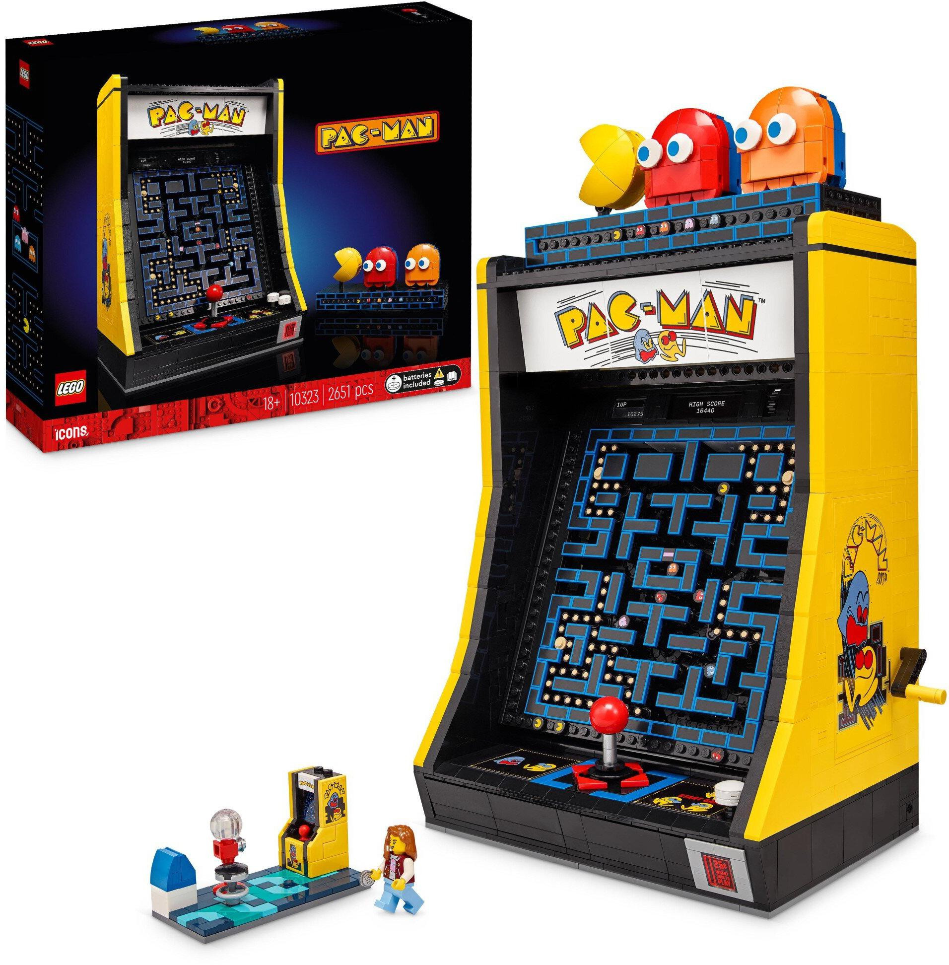 Set Costruzioni LEGO Icons - PAC-MAN Arcade Building and Construction Toys