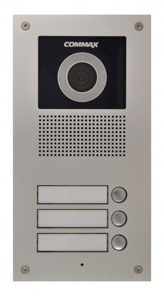 Commax DRC-3UC panel zewnętrzny wideodomofon 3 abonentów kamera PAL 12V DC zestaw Commax DRC-3UC panel zewnętrzny wideodomofon 3 abonentów kamera PAL 12V DC zestaw