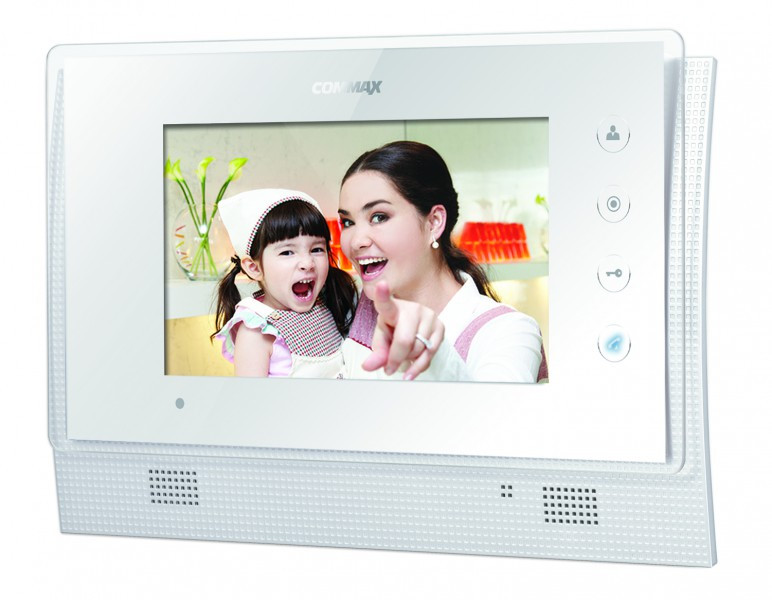 COMMAX CDV-70UM White monitor wideodomofonowy 7 cali TFT LCD pamięć microSD PIP COMMAX CDV-70UM White monitor wideodomofonowy 7 cali TFT LCD pamięć microSD PIP