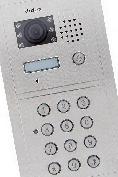 VIDOS S601D panel zewnętrzny wideodomofonowy 1-rodzinny kamera 940TVL szyfrator IP65 stal nierdzewna VIDOS S601D panel zewnętrzny wideodomofonowy 1-rodzinny kamera 940TVL szyfrator IP65 stal nierdzewna