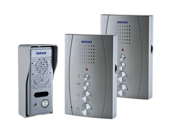 ORNO OR-DOM-RE-920/G domofon głośnomówiący grafit, 2 unifony, interkom, sterowanie 2 wejść, bez słuchawki ORNO OR-DOM-RE-920/G domofon głośnomówiący grafit, 2 unifony, interkom, sterowanie 2 wejść, bez słuchawki