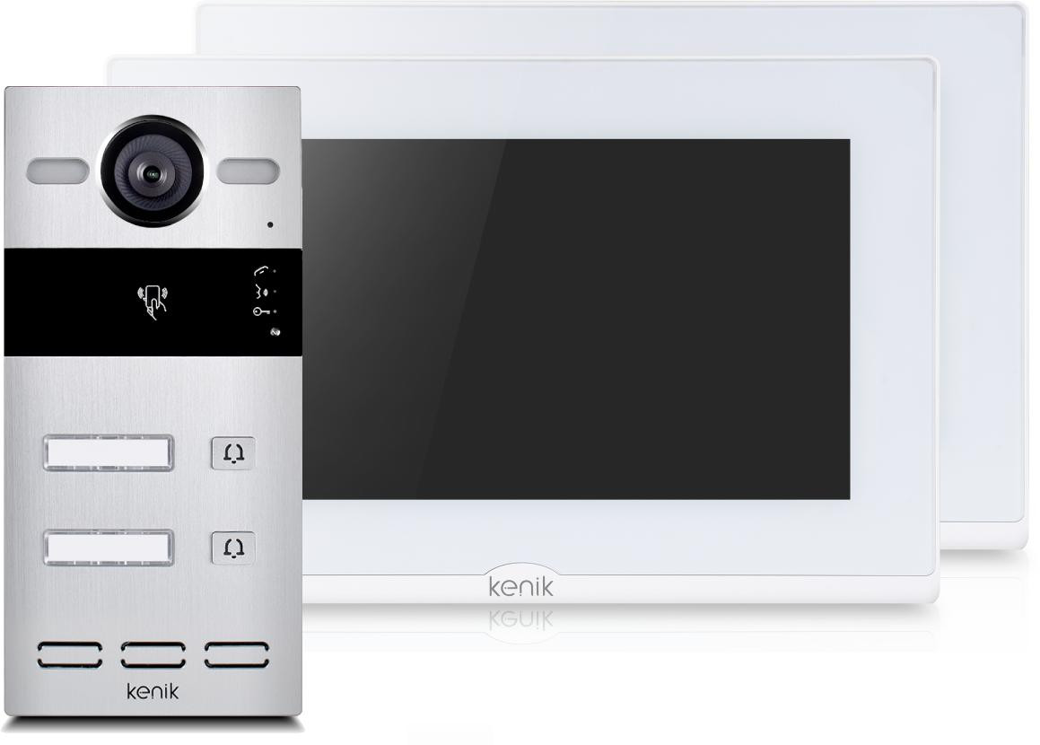 KENIK KG-VK09 wideodomofon IP 7 cali dotykowy WiFi kamera 2MPx karta RFID jednorodzinny KENIK KG-VK09 wideodomofon IP 7 cali dotykowy WiFi kamera 2MPx karta RFID jednorodzinny