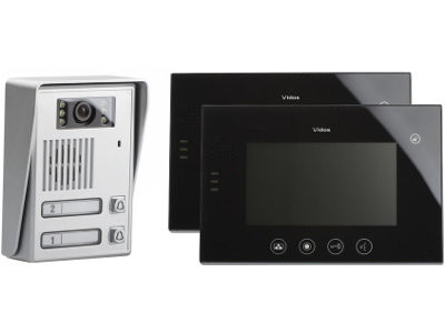 VIDOS M670B S36 wideodomofon 2-rodzinny zestaw monitor 7 cali kamera CCD 600 linii VIDOS M670B S36 wideodomofon 2-rodzinny zestaw monitor 7 cali kamera CCD 600 linii