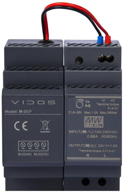 Wideodomofon VIDOS DUO M1021W-2 S1101A 7 cali dotykowy 2-przewodowy zestaw Wideodomofon VIDOS DUO M1021W-2 S1101A 7 cali dotykowy 2-przewodowy zestaw