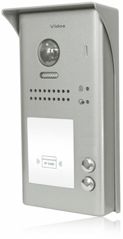 VIDOS DUO wideodomofon 2-rodzinny 2x M1022W S1102A RFID 4,3 cala zestaw VIDOS DUO wideodomofon 2-rodzinny 2x M1022W S1102A RFID 4,3 cala zestaw