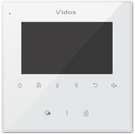 VIDOS DUO wideodomofon 4-rodzinny 4x monitor M1022W panel S1104A RFID kamera 600TVL dwużyłowy VIDOS DUO wideodomofon 4-rodzinny 4x monitor M1022W panel S1104A RFID kamera 600TVL dwużyłowy