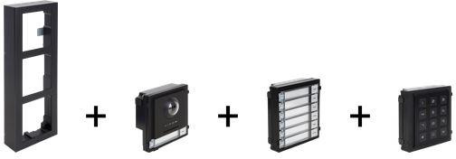 VIDOS ONE stacja bramowa szyfrator moduł wywołania 2Mpx CMOS IP system modularny VIDOS ONE stacja bramowa szyfrator moduł wywołania 2Mpx CMOS IP system modularny