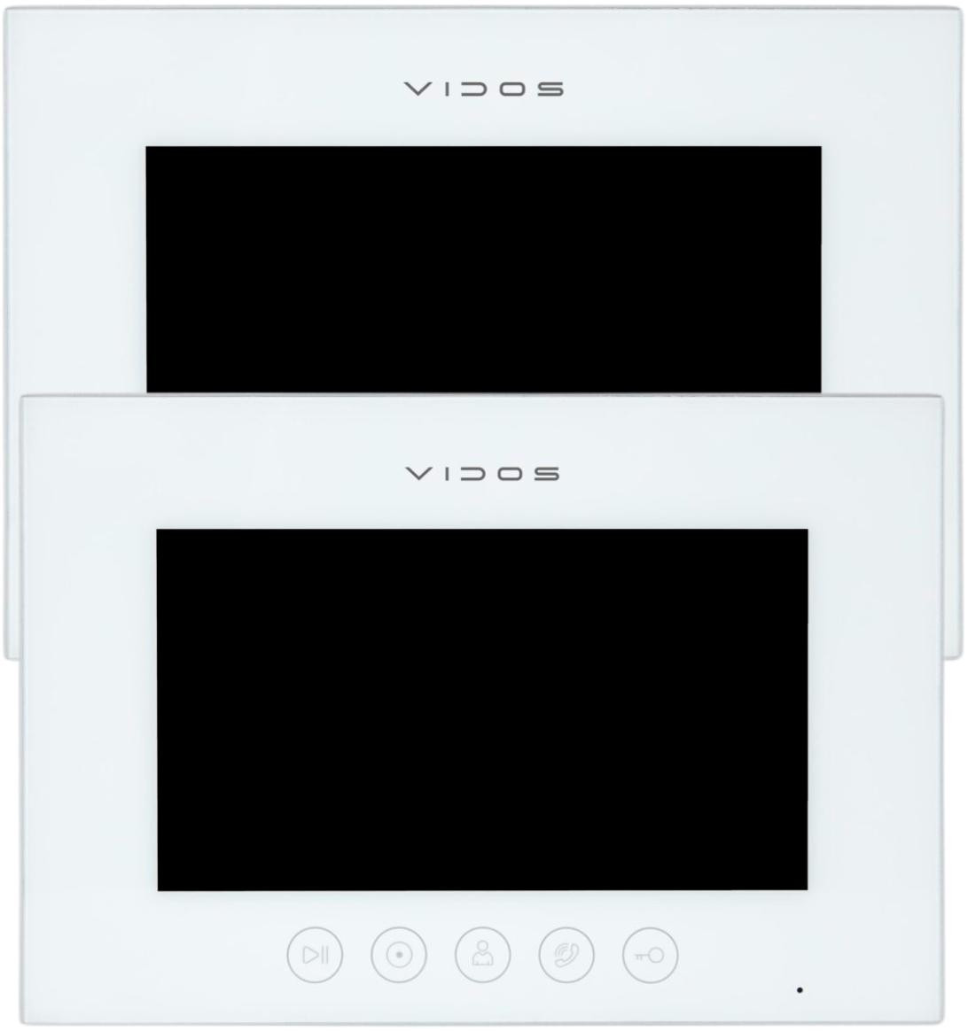 VIDOS X wideodomofon dwurodzinny 2xM11W-X S11-2 WiFi FullHD RFID microSD podczerwień VIDOS X wideodomofon dwurodzinny 2xM11W-X S11-2 WiFi FullHD RFID microSD podczerwień