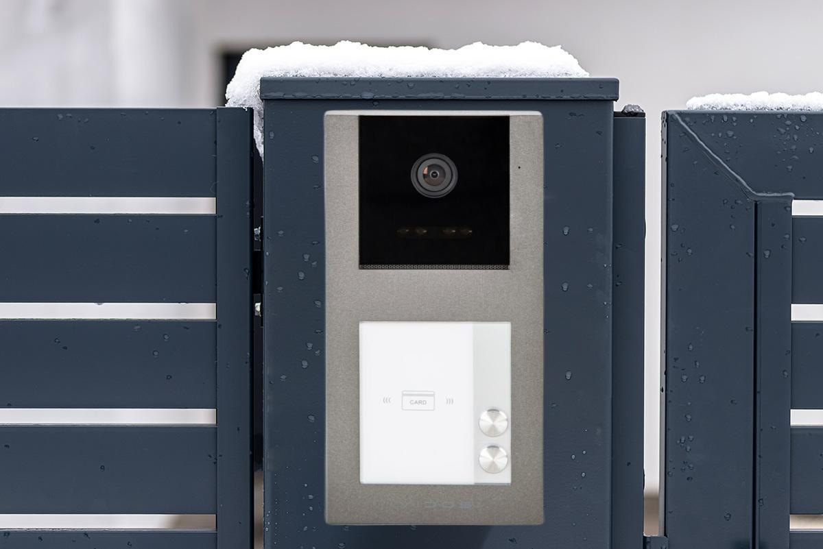 VIDOS X wideodomofon dwurodzinny 2xM11W-X S11-2 WiFi FullHD RFID microSD podczerwień VIDOS X wideodomofon dwurodzinny 2xM11W-X S11-2 WiFi FullHD RFID microSD podczerwień