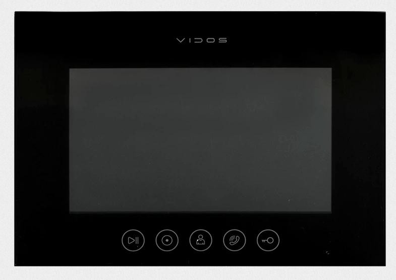 VIDOS X M11B-X S11-1 wideodomofon WiFi FullHD RFID czarny monitor 7 cali Android VIDOS X M11B-X S11-1 wideodomofon WiFi FullHD RFID czarny monitor 7 cali Android