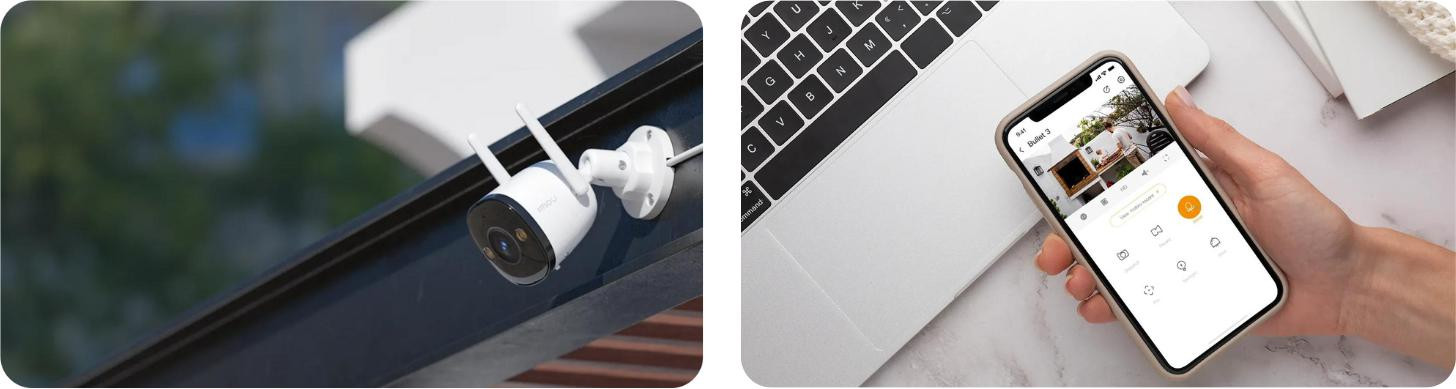 Imou Bullet 3 5MP zestaw 4 kamer IP WiFi 6 Full Color IR 30m IP67 + chmura Imou Protect Imou Bullet 3 5MP zestaw 4 kamer IP WiFi 6 Full Color IR 30m IP67 + chmura Imou Protect