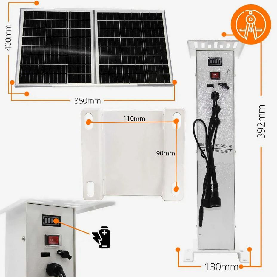 Orllo Z7 PRO kamera obrotowa GSM 4G SIM 4MPx + panel solarny SM6030 Pro 60W 30000mAh Orllo Z7 PRO kamera obrotowa GSM 4G SIM 4MPx + panel solarny SM6030 Pro 60W 30000mAh