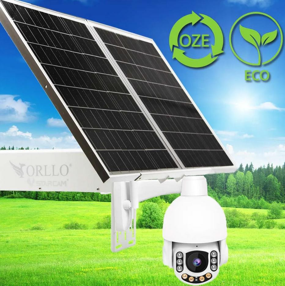 Orllo Z7 PRO kamera obrotowa GSM 4G SIM 4MPx + panel solarny SM6030 Pro 60W 30000mAh Orllo Z7 PRO kamera obrotowa GSM 4G SIM 4MPx + panel solarny SM6030 Pro 60W 30000mAh
