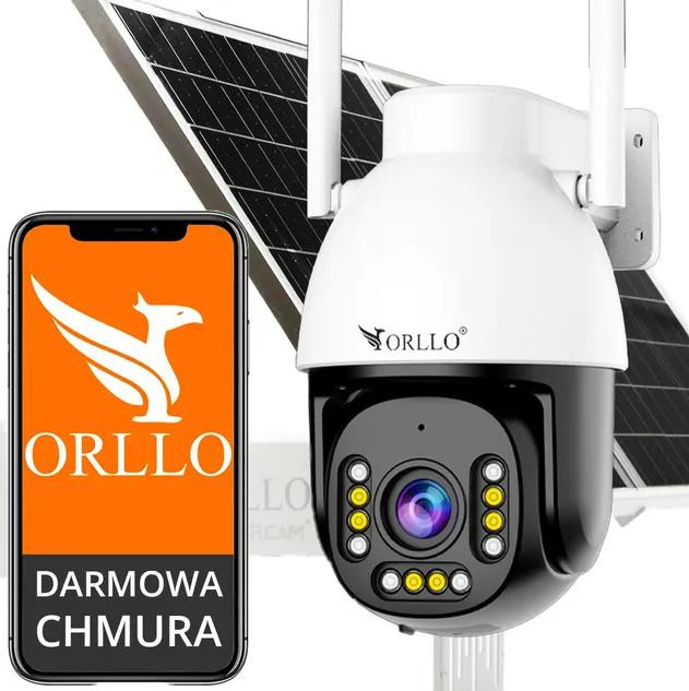 Telecamera IP Orllo Z9 ULTRA con panelem solare SM6030 PRO