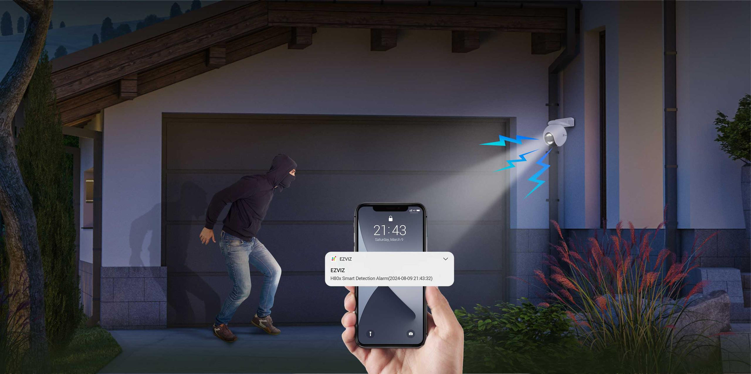 EZVIZ H80x Dual 4K 8MP 2MP zestaw 4 kamery Wi-Fi obrotowe zewnętrzne monitoring IP65 bez DVR EZVIZ H80x Dual 4K 8MP 2MP zestaw 4 kamery Wi-Fi obrotowe zewnętrzne monitoring IP65 bez DVR